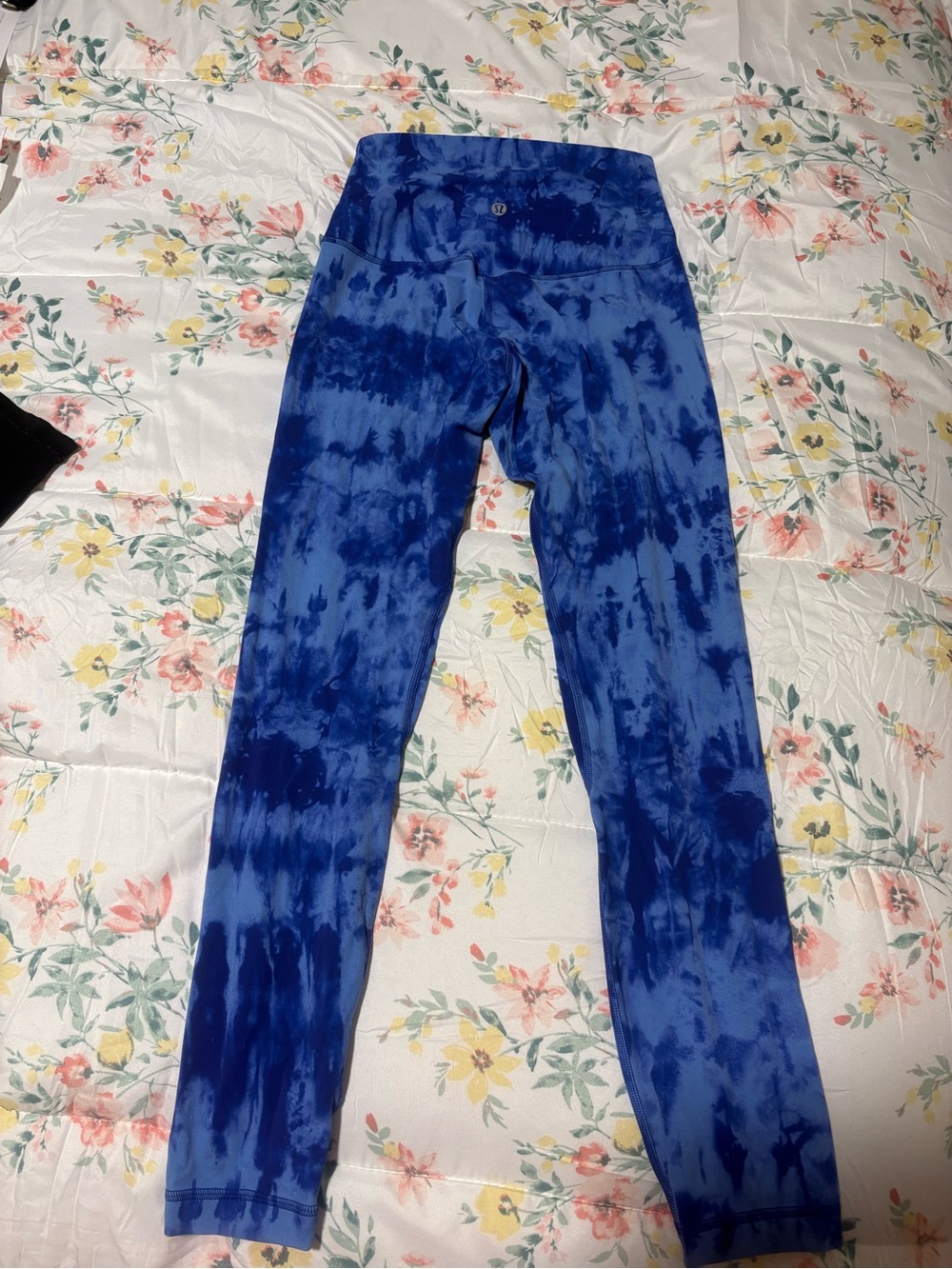 lululemon athletica Blue Tie-Dye High-Rise Jeggings